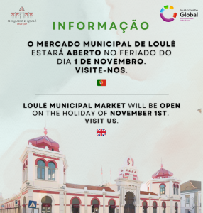 FUNCIONAMENTO DO MERCADO DE LOULÉ - 1 NOVEMBRO - LOULÉ CONCELHO GLOBAL
