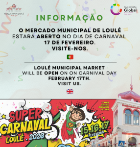 FUNCIONAMENTO DO MERCADO DE LOULÉ CARNAVAL | LOULÉ CONCELHO GLOBAL