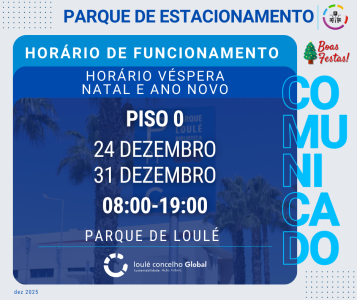 PARQUE DE ESTACIONAMENTO - NATAL | LOULÉ CONCELHO GLOBAL